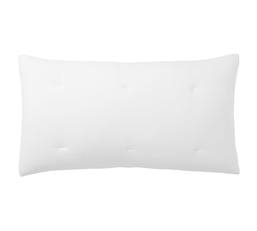 Dream Brushed Cotton Sateen Comforter Sham - White, King, Set of 2