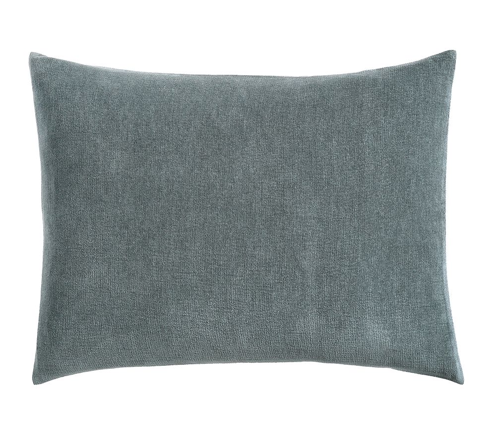 Cozy Cloud Shams - Steel Blue, Standard