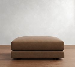 Carmel Lounge Leather Sectional Ottoman