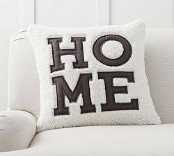 Home Sherpa Pillow Cover