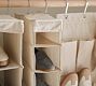 Linen Vertical Hanging Shoe Organizer