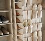 Linen Vertical Hanging Shoe Organizer