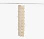 Linen Vertical Hanging Shoe Organizer