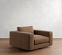 Carmel Lounge Leather Swivel Chair