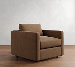 Carmel Slim Arm Leather Chair