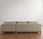 Jake Seadrift Wood Base Return Bumper Sectional (106")