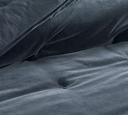 Velvet Tufted Comforter Sham