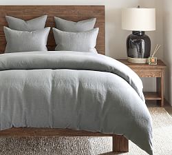 Willow Linen Cotton Twill Duvet Cover