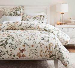 Autumn Botanical Percale Sham