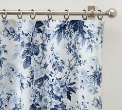Garden Floral Blackout Curtain