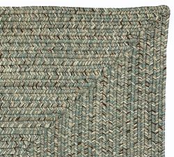 Ridley Outdoor Braided Square Rug