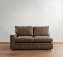 Build Your Own Pearce Square Arm Leather Sectional