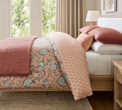 Quilted Velvet Lumbar Pillow Cover