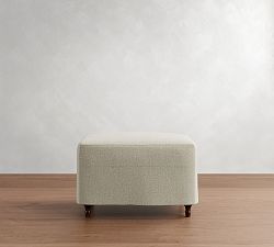 Carlisle Slipcovered Ottoman