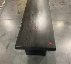 Open Box: Cayman Dining Bench - Warm Black