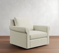 Sanford Roll Arm Swivel Chair
