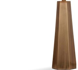 Schiller Metal Hexagon Table Lamp (29")