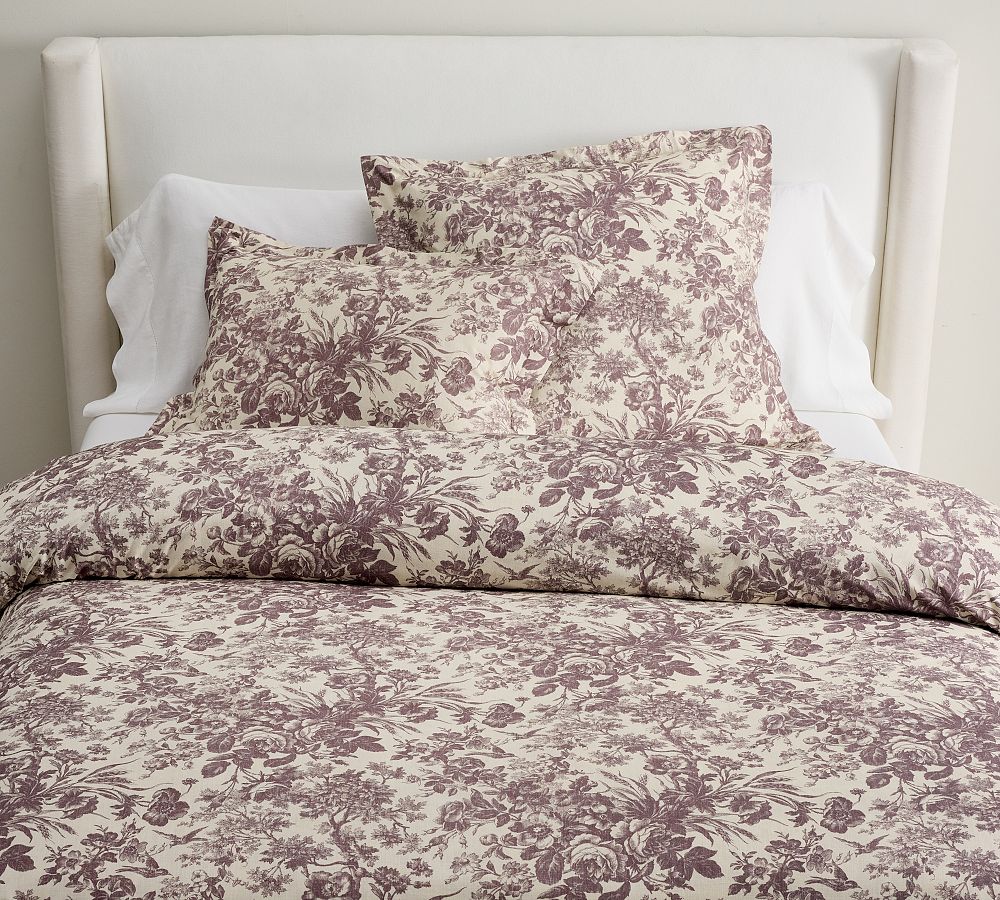Duvet Cover - Plum, King/Cal. King