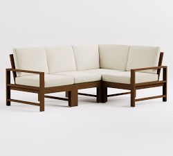Indio Eucalyptus 4-Piece Outdoor Sectional (78")