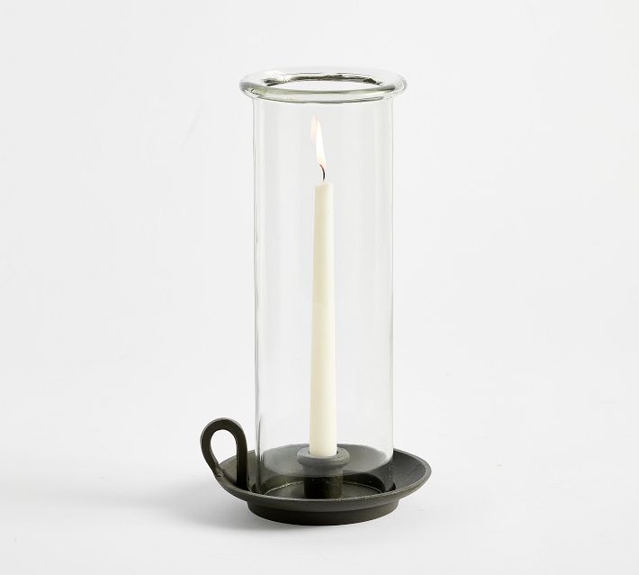 Pottery Barn Crystal Candle Holder Enhancer – Medium, Clear Vintage Style