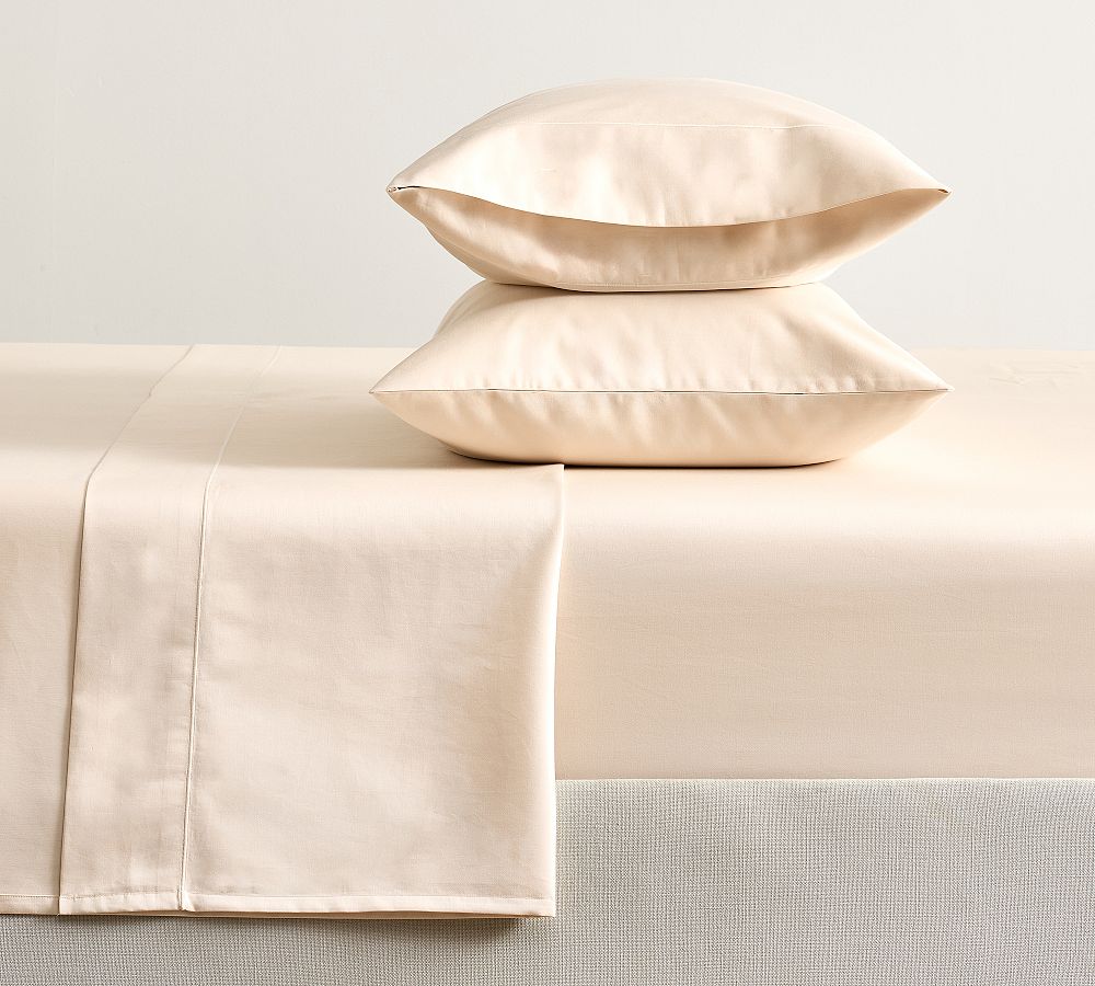 1000-Thread-Count Sateen Sheet Set - Soft Blush, Queen