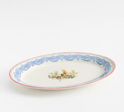 Botanical Stoneware Serving Platter
