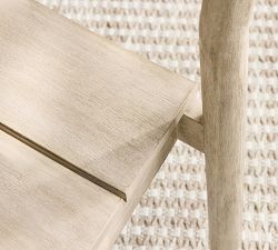 Cayman Eucalyptus Outdoor Stackable Dining Chair