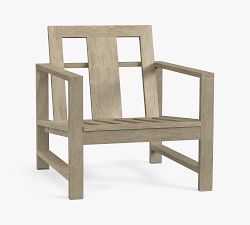 Indio Eucalyptus Outdoor Lounge Chair