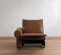 Build Your Own Big Sur Roll Arm Leather Power Reclining Sectional