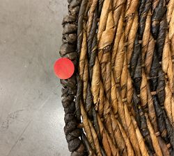 Open Box: Handwoven Baskets Wall Art, Set of 3 - Natural