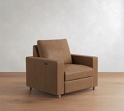Westwood Square Arm Leather Power Recliner
