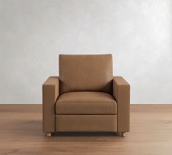 Westwood Square Arm Leather Power Recliner