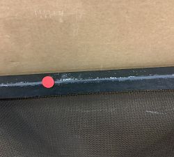 Open Box: Bodhi Tri-Fold Fireplace Screen (48"W x 32"H) - Bronze