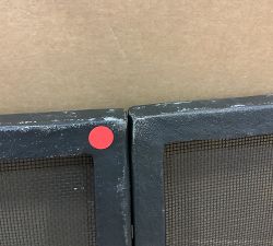 Open Box: Bodhi Tri-Fold Fireplace Screen (48"W x 32"H) - Bronze