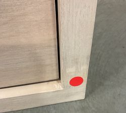 Open Box: Cayman Wood Armoire (34") - Biscotti