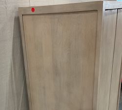 Open Box: Cayman Wood Armoire (34") - Biscotti
