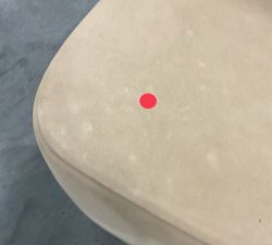 Open Box: Layton Fully Leather Dining Chair - Leather Nubuck Sand