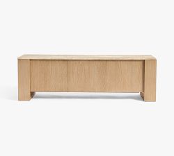 Pottery Barn Travertine Media Console - Thumbnail 2