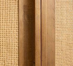 Catalina Cane Tall Storage Cabinet (36")