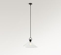 Beacon Recycled Glass Pendant (18")