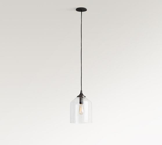 City Glass Pendant (10")