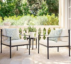 Ellis Metal Outdoor Lounge Chair