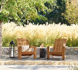 Malibu Teak Outdoor Adirondack Lounge Chair