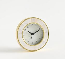 Faux Pearl Clock