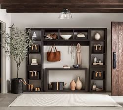 Caldwell Flared Recycled Glass Flush Mount (16")