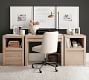 Layton Upholstered Swivel Desk Chair