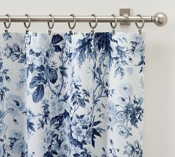 Garden Floral Blackout Curtain