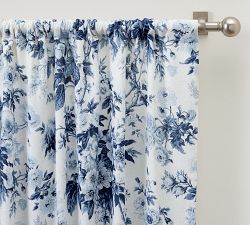 Garden Floral Blackout Curtain