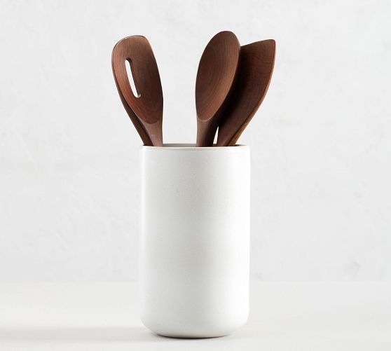 Mason Stoneware Utensil Holder - Thumbnail 2