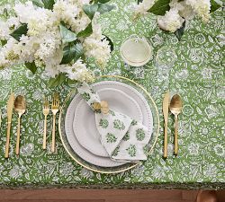 Emma Beaded Stoneware Dinner Plates